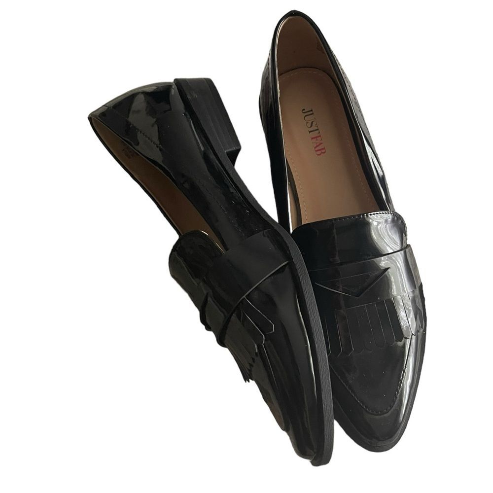 JustFab Women's Noella Shoes in Black NWOT - Picture 7 of 8